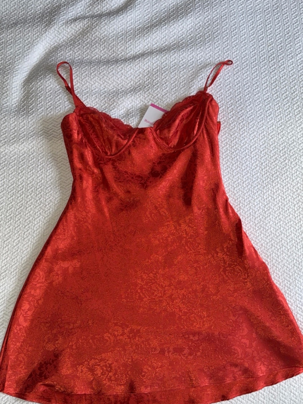 Beginning Boutique orange mini dress